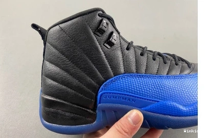 Jordan Retro Black  12 130690-014 Game Royal 0720
